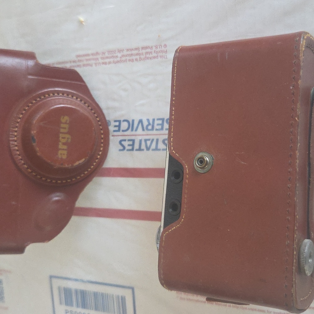 Vintage Argus Camera  Brown Leather Case - Picture 10 of 15